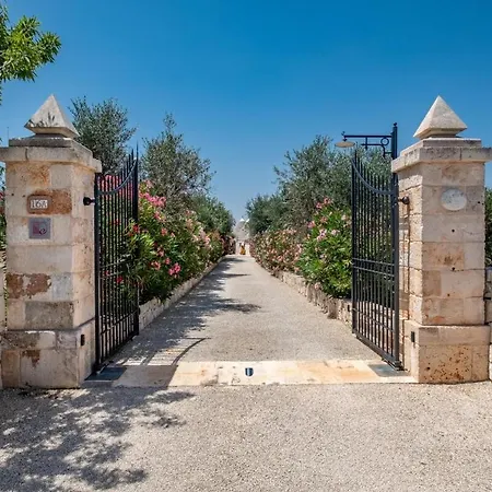 Villa Authentic Apulian Oasis Inside Trulli With Pool *