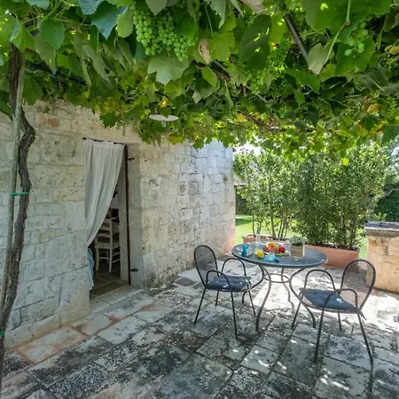Authentic Apulian Oasis Inside Trulli With Pool *