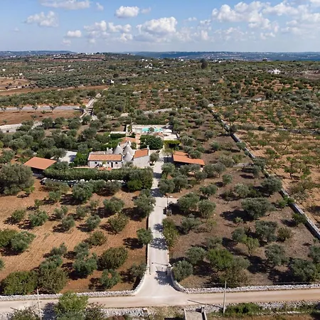Villa Authentic Apulian Oasis Inside Trulli With Pool Castellana Grotte