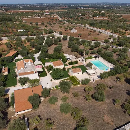 Authentic Apulian Oasis Inside Trulli With Pool *