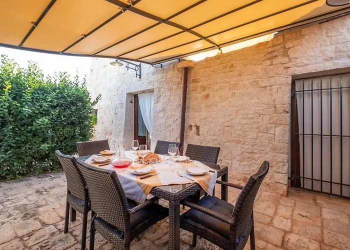 Authentic Apulian Oasis Inside Trulli With Pool Villa