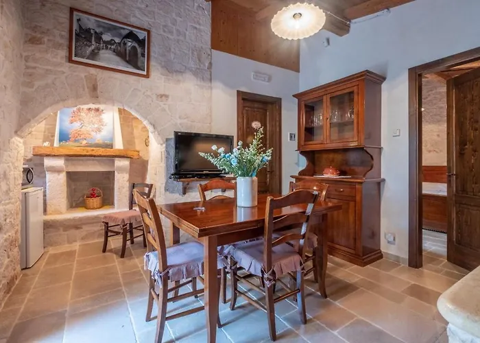 Authentic Apulian Oasis Inside Trulli With Pool