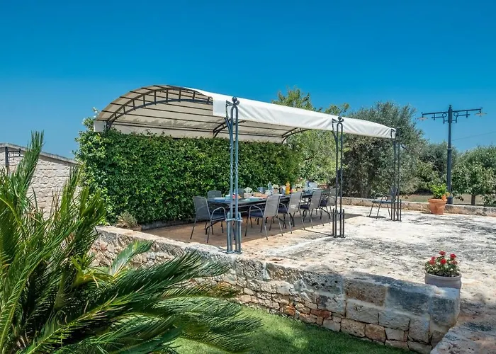 Villa Authentic Apulian Oasis Inside Trulli With Pool