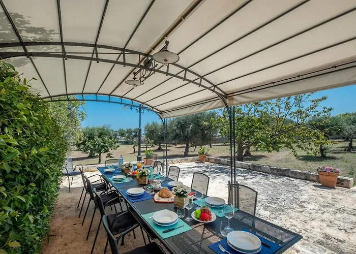 Villa Authentic Apulian Oasis Inside Trulli With Pool Castellana Grotte