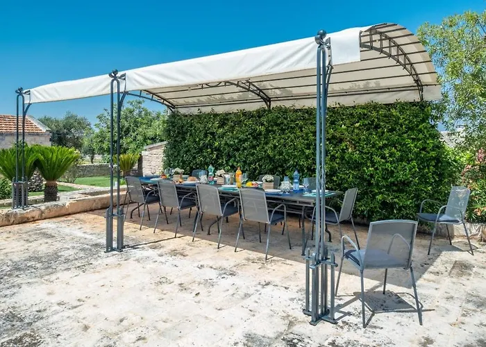 Villa Authentic Apulian Oasis Inside Trulli With Pool *