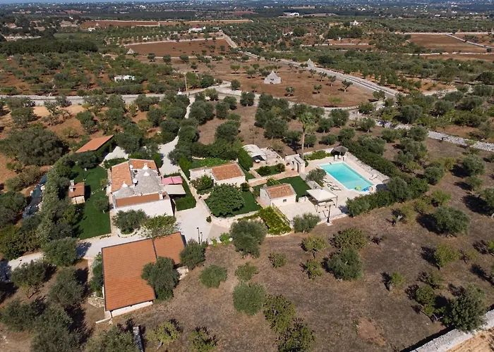 Authentic Apulian Oasis Inside Trulli With Pool *